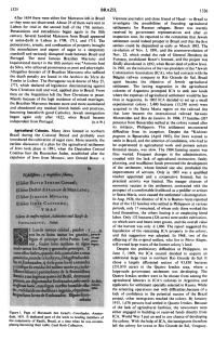 Encyclopaedia Judaica (1971): Brazil,
                          vol. 4, col. 1325-1326
