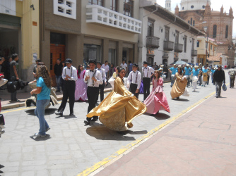 Umzug in Cuenca