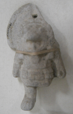 Astronaut figurines of Narro culture 06 in
                  white