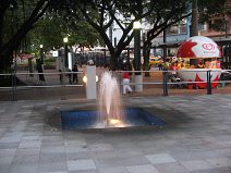 Guayaquil, Promenade 2000, kleiner
                        Springbrunnen