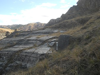 Sacsayhuamn (Cusco), der abgeflachte Hgel 05