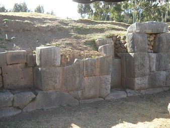Cusco Sacsayhuamn 10, Chaosbereich, Mauer Teil 04