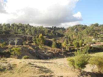 Cusco Sacsayhuamn, noch mehr Rtsel: Wiesen und Wald 02
