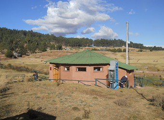 Cusco Sacsayhuamn 16: Das Toilettenhuschen