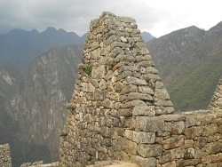 Machu Picchu, das Prinzessinnenhaus, Mauern  01