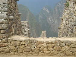 Machu Picchu, das Prinzessinnenhaus, Mauern  02