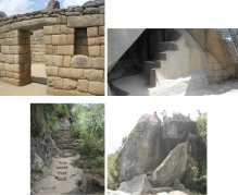 Geschnittene Steine, geschnittener
                                Fels und geschnittene Gigasteine,
                                erdbebensichere Mauern OHNE Mrtel,
                                alles in Machu Picchu, aber die
                                kriminelle CIA-Wikipedia unterschlgt
                                das in ihrem Artikel ber Machu Picchu