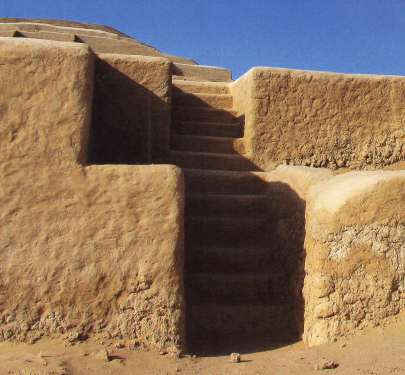 Great Pyramid, stairs