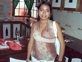Retrato de Carolina
                        Prado Arvalo el 24 de diciembre 2007