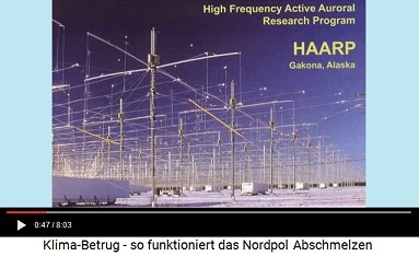 Sistema de antenas HAARP, p.e. en
                            Alaska en Gakona